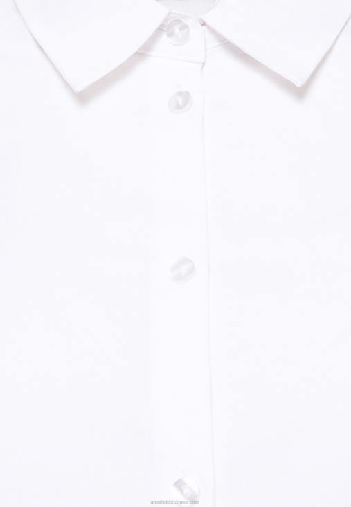 Anna Field nők gombos blúz fehér RTVD675