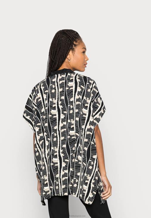 Anna Field nők nyáriköpeny tunika fekete RTVD706