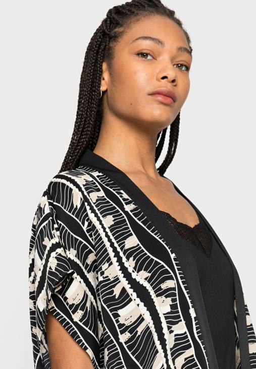 Anna Field nők nyáriköpeny tunika fekete RTVD706