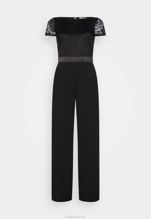 Anna Field nők fekete jumpsuit RTVD881