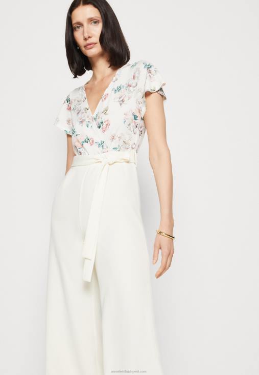 Anna Field nők jumpsuit bézs/fehér RTVD880