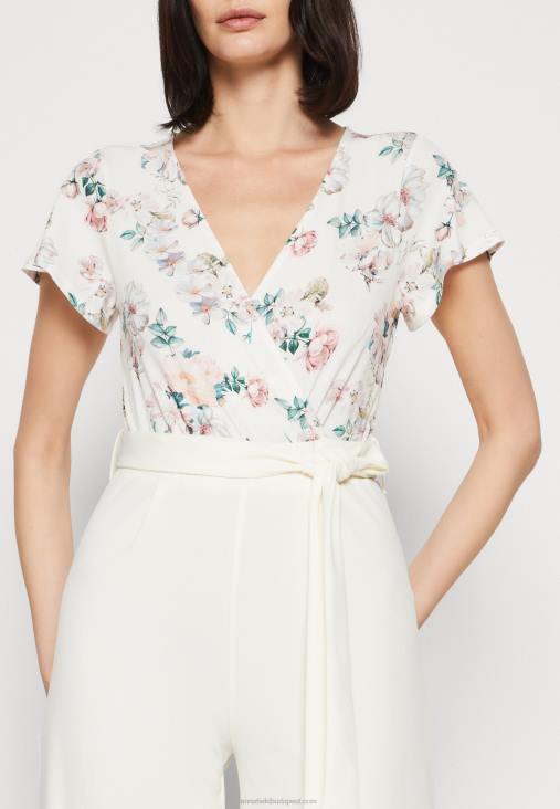 Anna Field nők jumpsuit bézs/fehér RTVD880