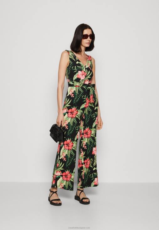 Anna Field nők jumpsuit fekete/zöld RTVD900