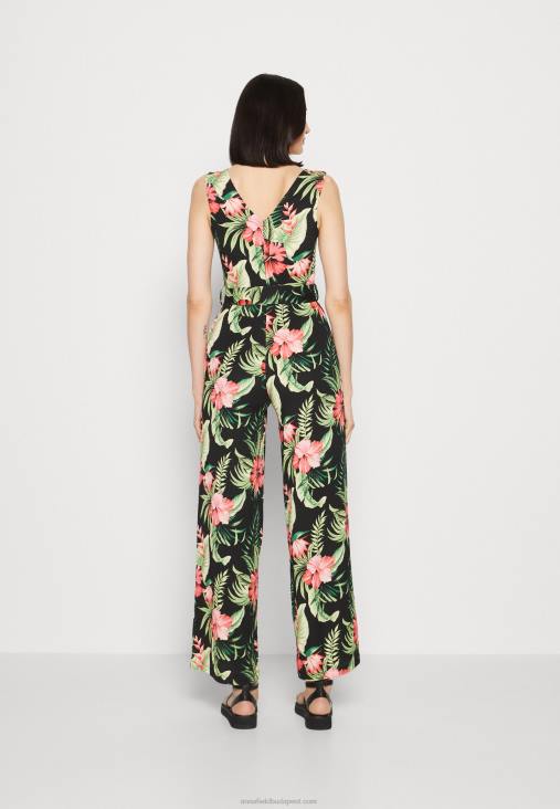 Anna Field nők jumpsuit fekete/zöld RTVD900