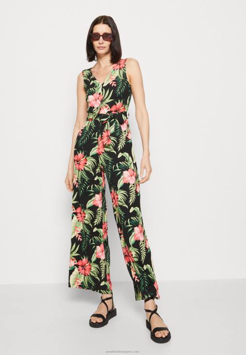 Anna Field nők jumpsuit fekete/zöld RTVD900
