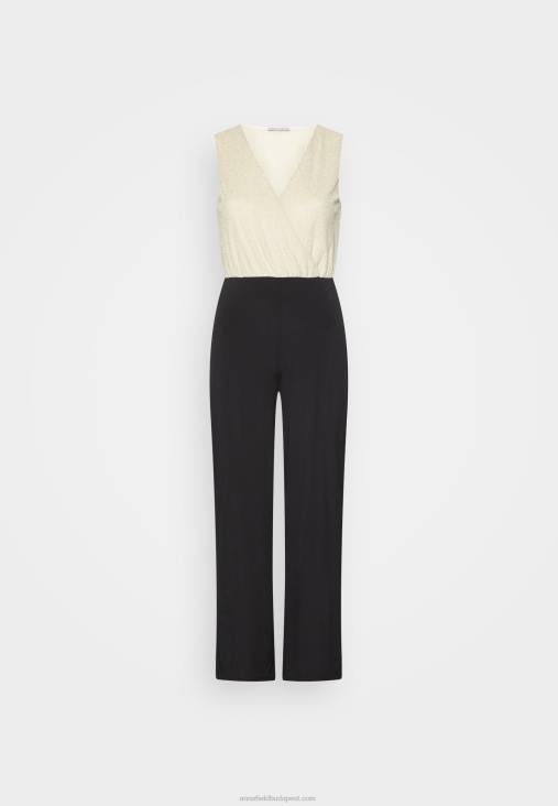 Anna Field nők lurex felső jumpsuit fekete RTVD877