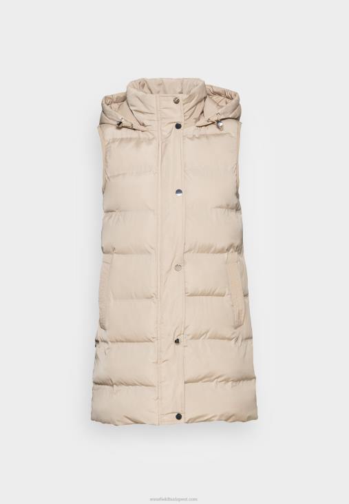 Anna Field nők mellény bézs RTVD732