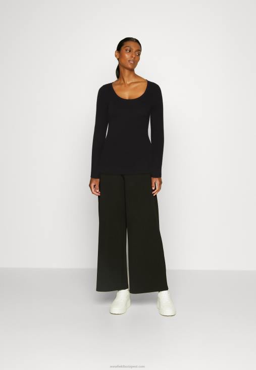 Anna Field nők gombrészlet jumper fekete RTVD848