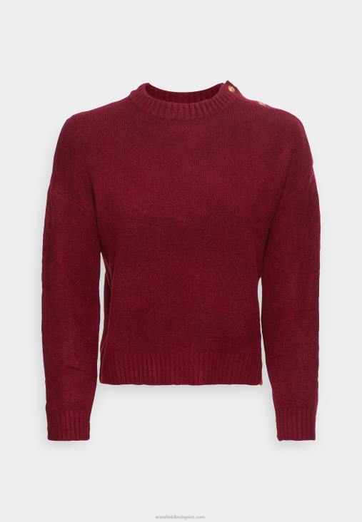 Anna Field nők jumper bordeaux RTVD846