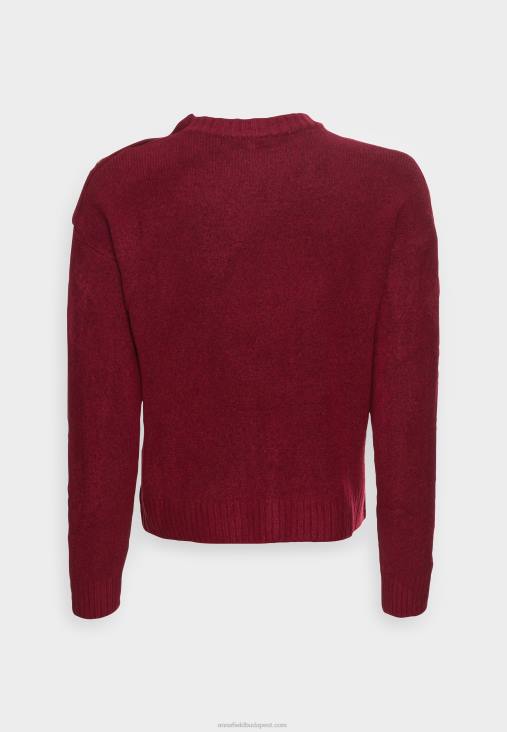 Anna Field nők jumper bordeaux RTVD846