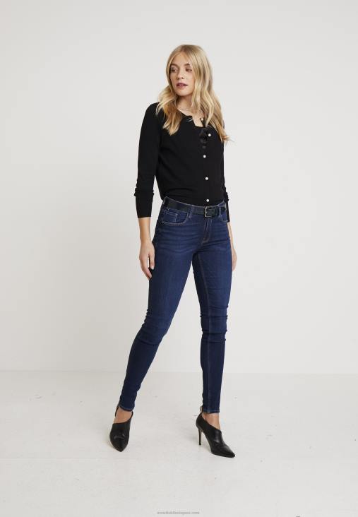 Anna Field nők kardigán fekete RTVD820