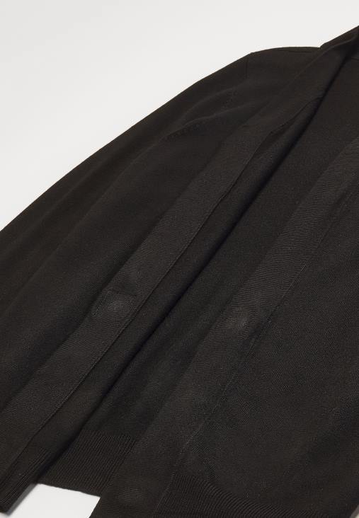 Anna Field nők kardigán fekete RTVD828