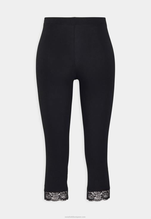 Anna Field nők 2 csomagos leggings nadrág fekete/fehér RTVD661