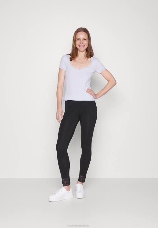 Anna Field nők 2 csomagos leggings nadrág fekete/sötétkék RTVD657