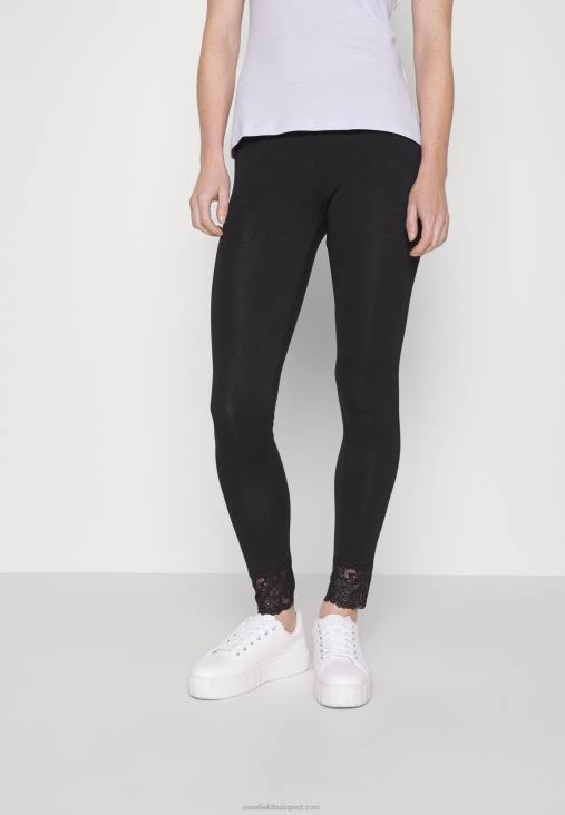 Anna Field nők 2 csomagos leggings nadrág fekete/sötétkék RTVD657