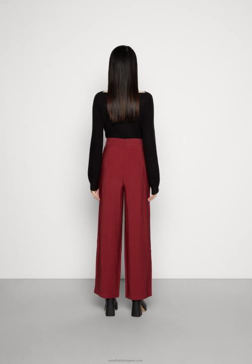 Anna Field nők bordó nadrág RTVD606