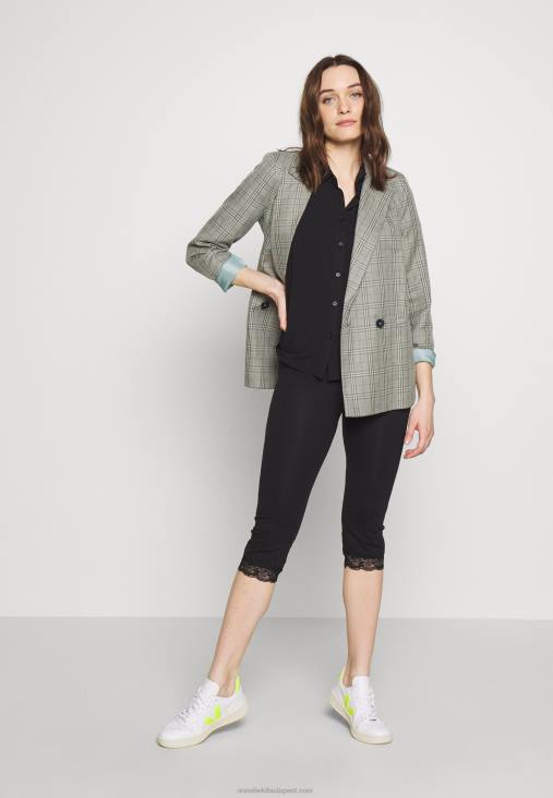 Anna Field nők capri leggings csipke leggings nadrág fekete RTVD655