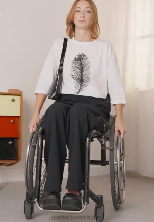 Anna Field nők nadrág fekete RTVD648