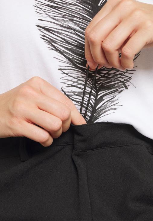 Anna Field nők nadrág fekete RTVD648