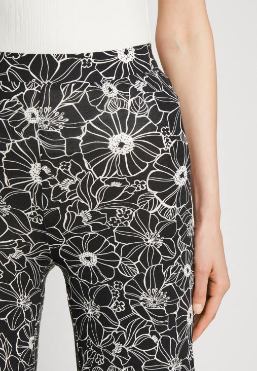 Anna Field nők nadrág fekete/fehér RTVD624