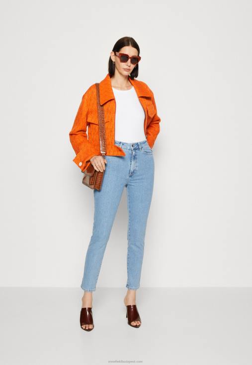 Anna Field nők vékony szabású farmer világoskék farmer RTVD663