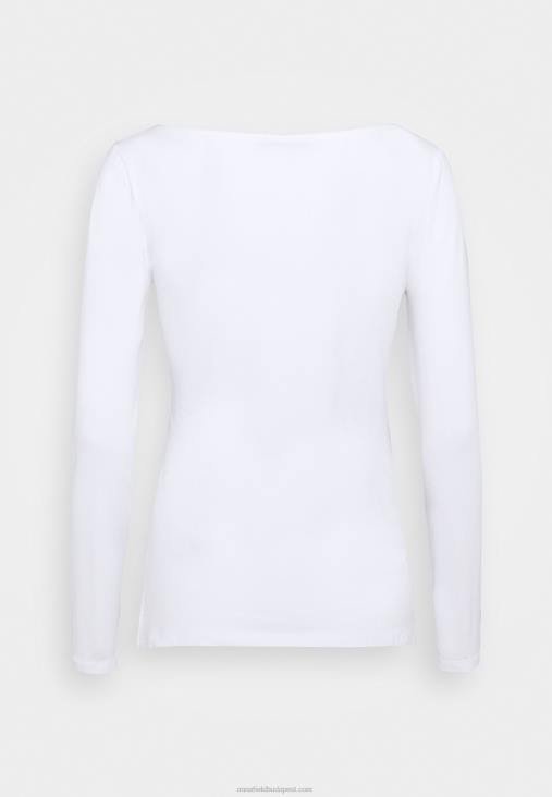 Anna Field nők 2 csomag hosszú ujjú felső fehér RTVD518