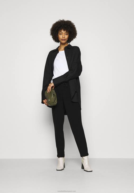 Anna Field nők 2 csomag hosszú ujjú felső fehér/fekete RTVD519