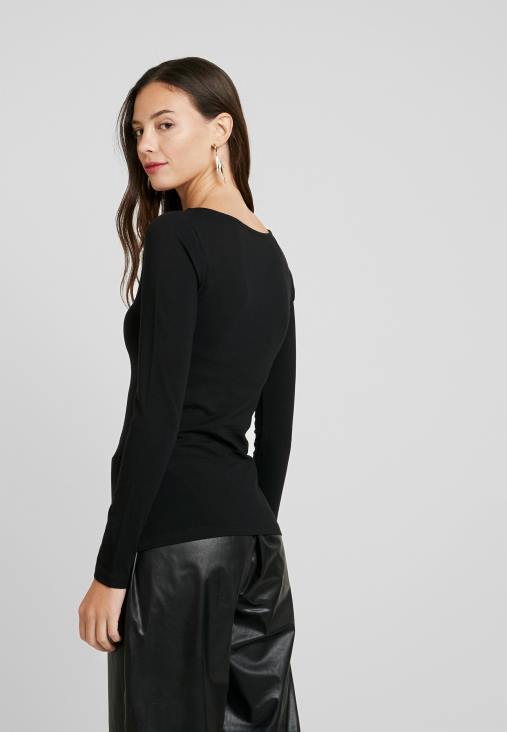 Anna Field nők 2 csomag hosszú ujjú felső fekete/fehér RTVD550