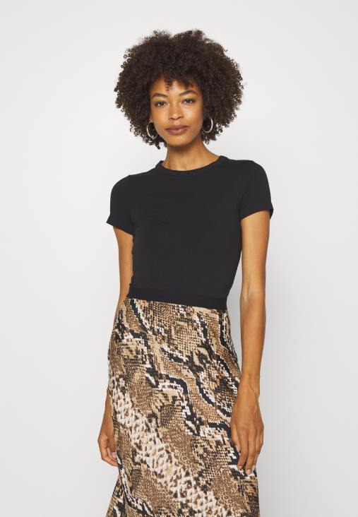 Anna Field nők 2 csomagos alap póló fehér/fekete RTVD316