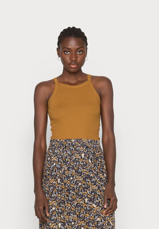 Anna Field nők 2 csomagos fekete/khaki felső RTVD401