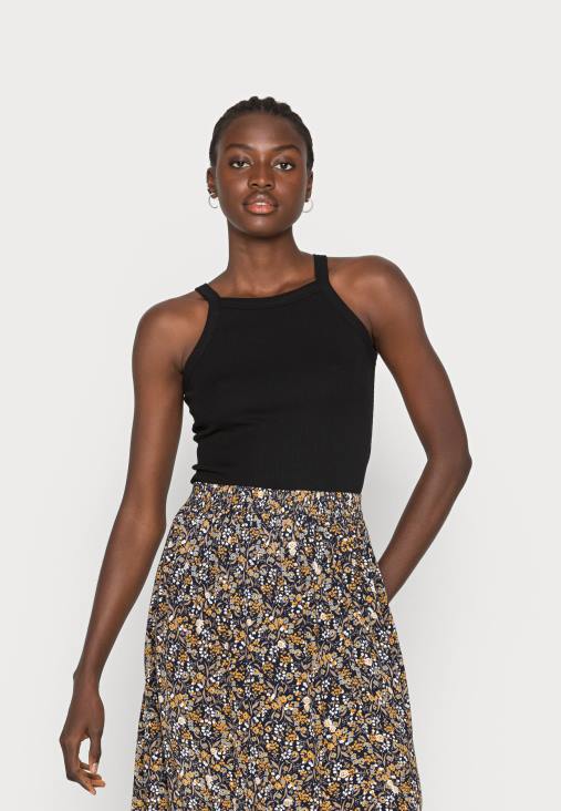 Anna Field nők 2 csomagos fekete/khaki felső RTVD401