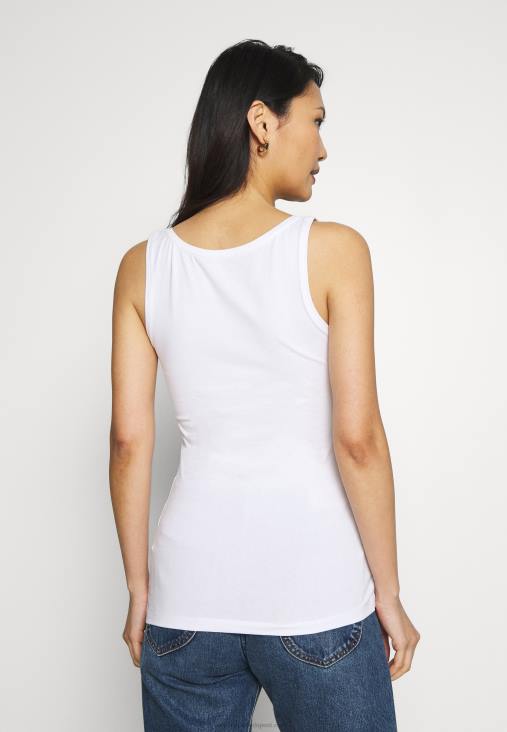 Anna Field nők 2 csomagos felső fehér RTVD404