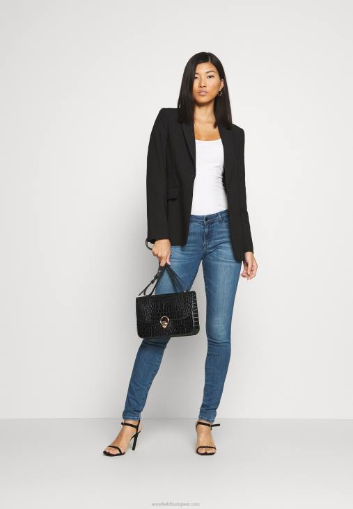 Anna Field nők 2 csomagos felső fehér/fekete RTVD438