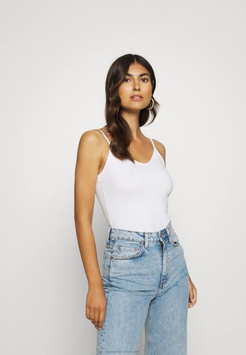 Anna Field nők 2 csomagos felső fehér/fekete RTVD507