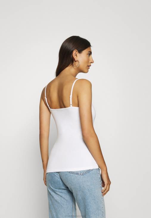 Anna Field nők 2 csomagos felső fehér/fekete RTVD507