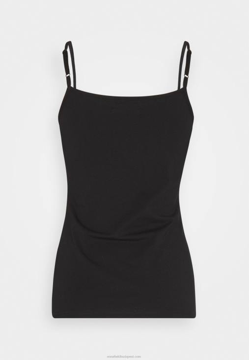 Anna Field nők 2 csomagos felső fekete RTVD452