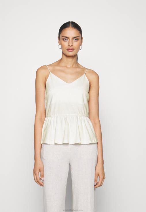 Anna Field nők 2 csomagos felső fekete/fehér RTVD427