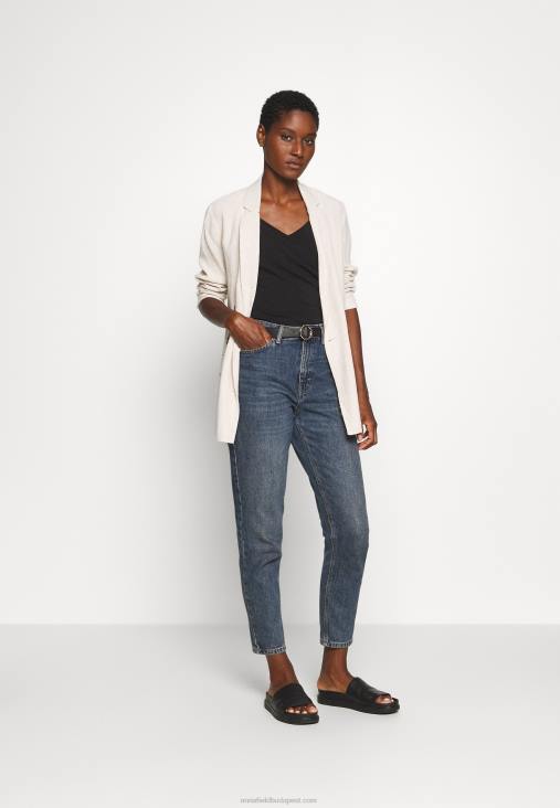 Anna Field nők 2 csomagos felső fekete/fekete RTVD471