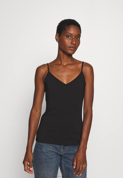 Anna Field nők 2 csomagos felső fekete/fekete RTVD471