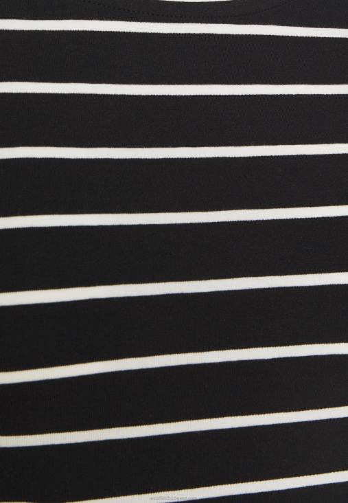 Anna Field nők 2 csomagos hosszú ujjú fekete felső RTVD591