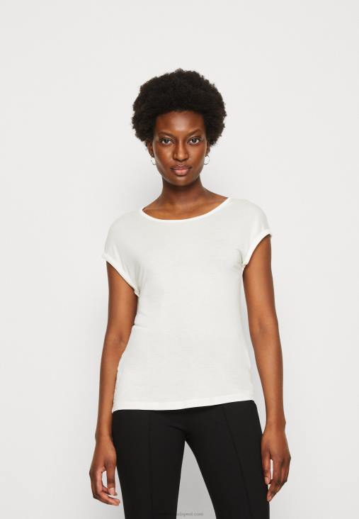 Anna Field nők 3 csomagos alap póló bézs/törtfehér/piros RTVD301