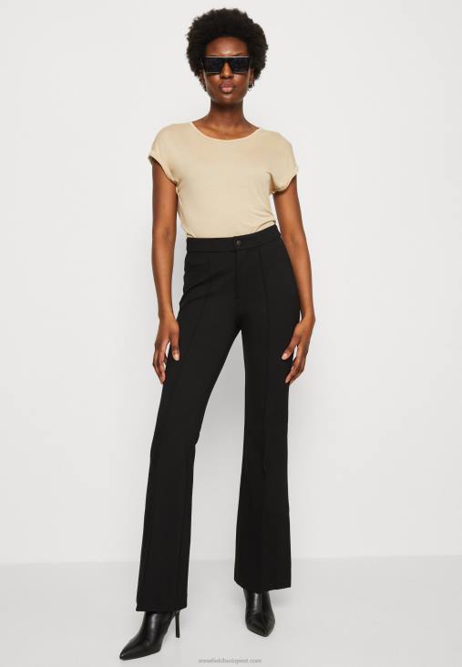 Anna Field nők 3 csomagos alap póló bézs/törtfehér/piros RTVD301