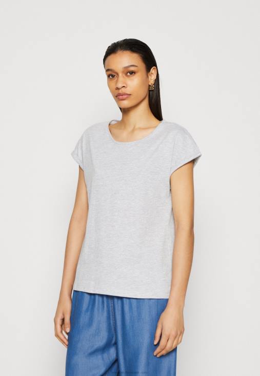 Anna Field nők 3 csomagos alap póló fehér/foltos világosszürke/sötét sárga RTVD308