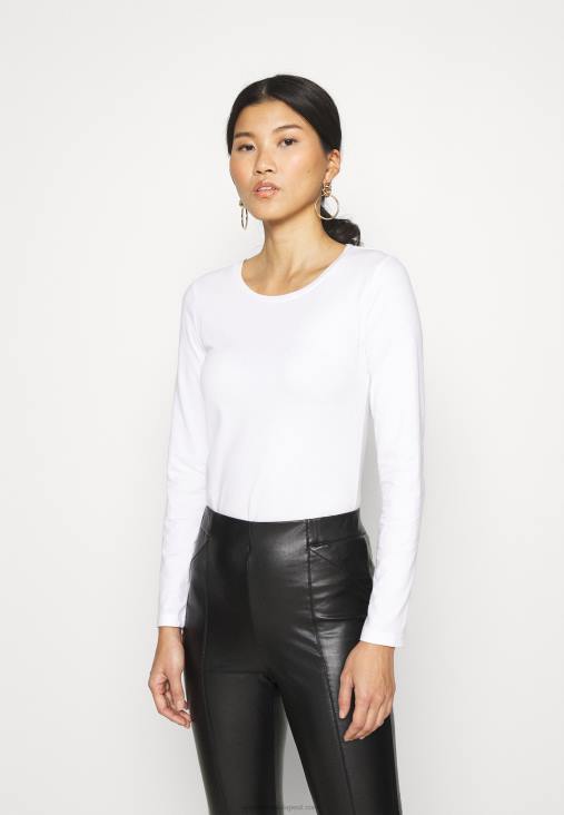 Anna Field nők 3 csomagos hosszú ujjú felső fekete/fehér/foltos világosszürke RTVD543