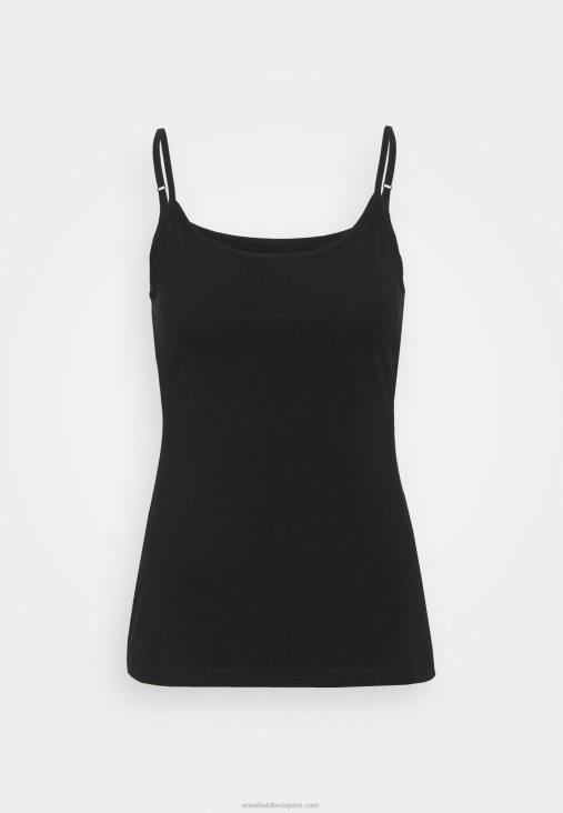 Anna Field nők 5 csomagos felső fekete RTVD463