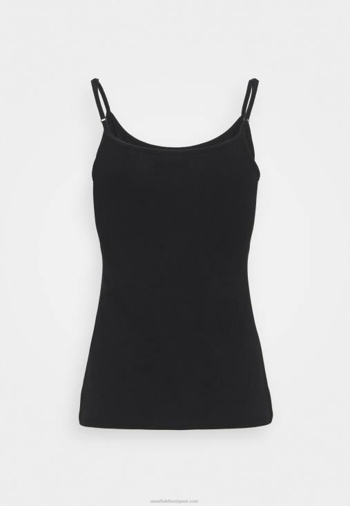 Anna Field nők 5 csomagos felső fekete RTVD463