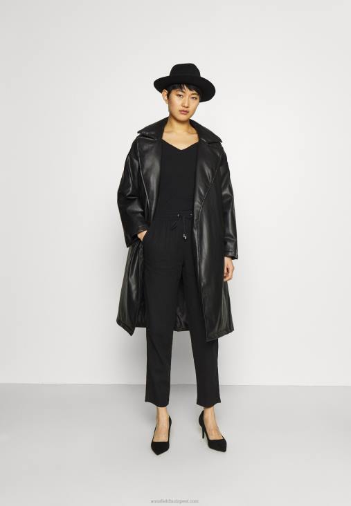 Anna Field nők 5 csomagos felső fekete RTVD485