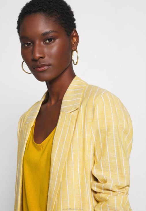 Anna Field nők alap póló aranysárga RTVD279