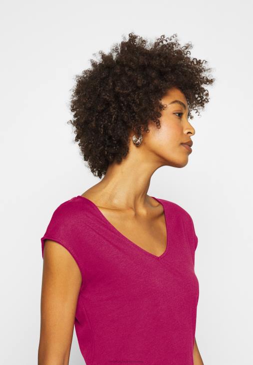 Anna Field nők alap póló bogyó RTVD290