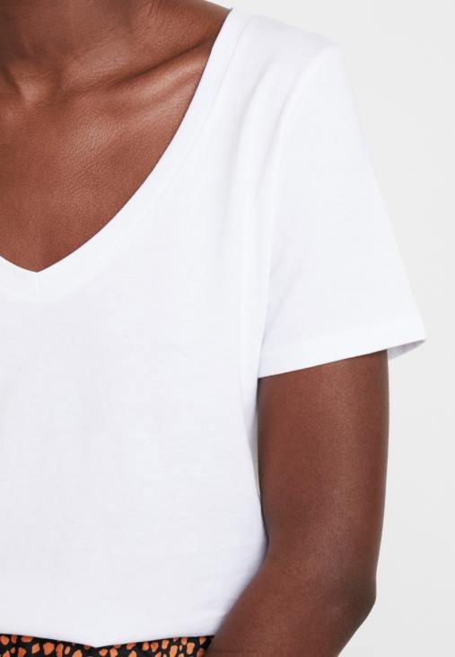 Anna Field nők alap póló fehér RTVD247